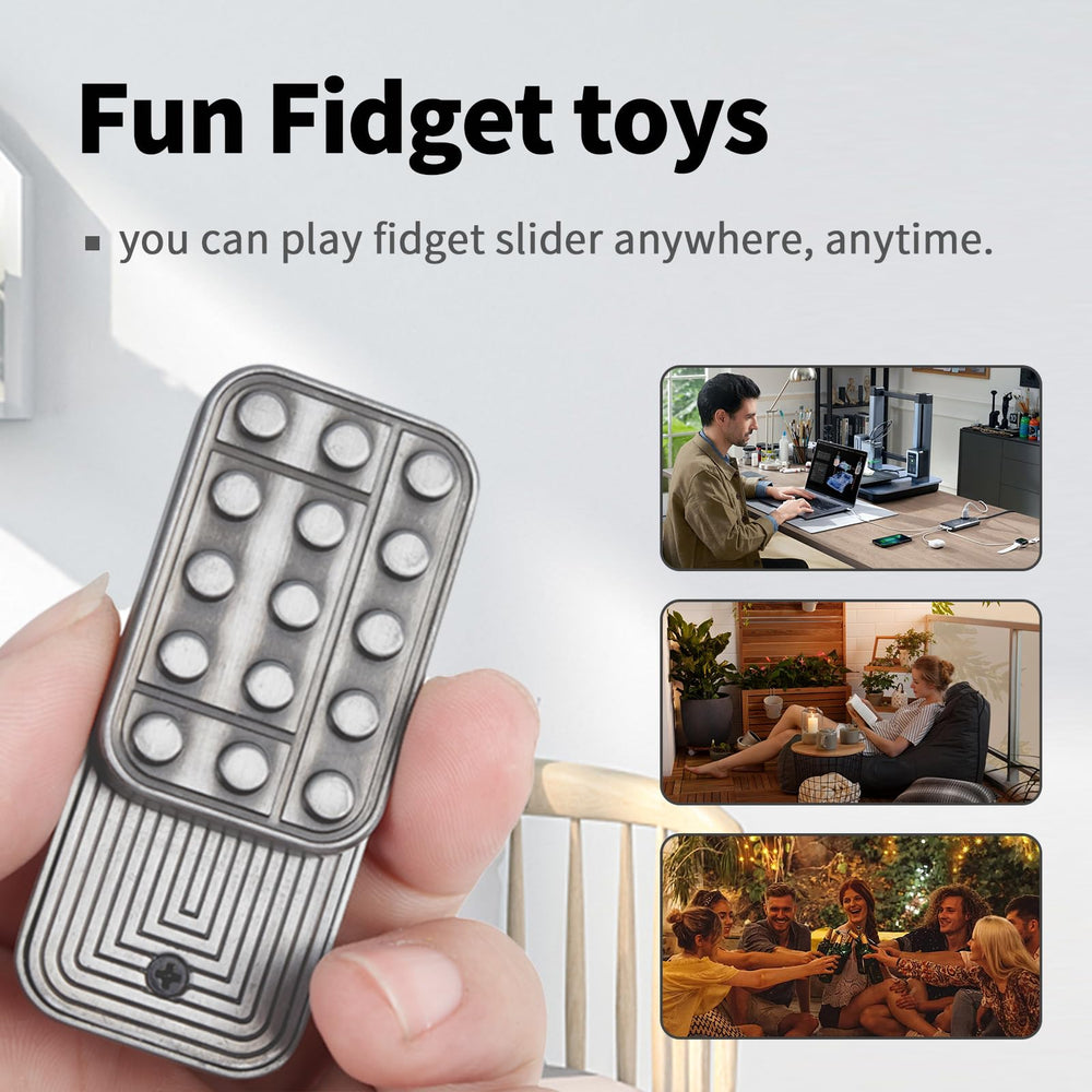 WSHWXY adult metal fidget toy in hand ideal for quick focus moments