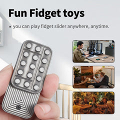 WSHWXY adult metal fidget toy in hand ideal for quick focus moments