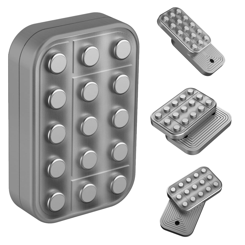 WSHWXY metal fidget slider top magnets for focused tactile play