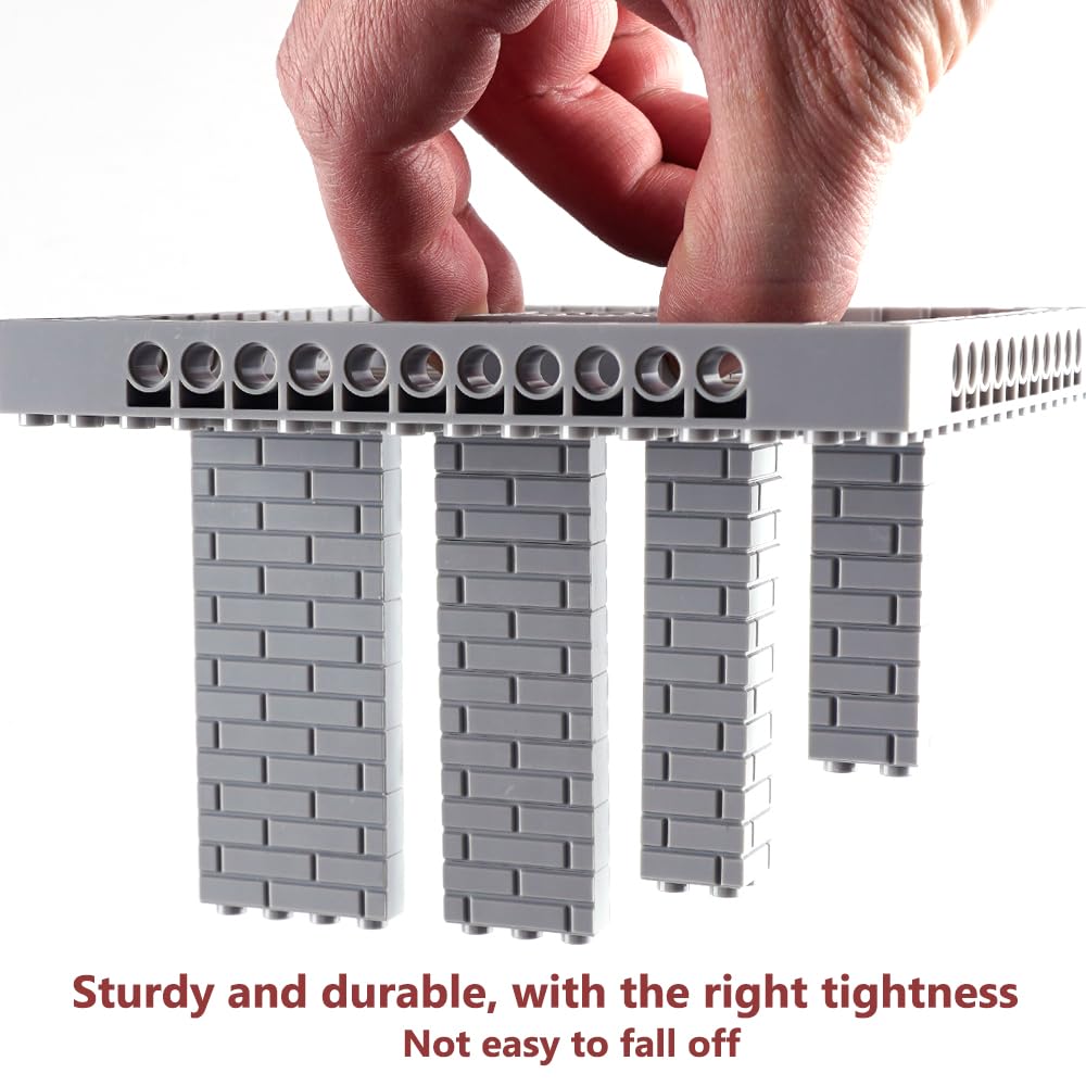 WSRYLTCH 1x4 bricks support sturdy, adaptable builds for MOCs.