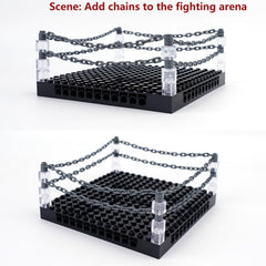 WSRYLTCH tough links highlight rigid joints that resist popping.