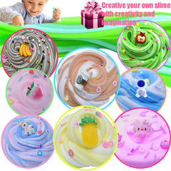 wtelnbton soft, bouncy slime texture ideal for squeezing and shaping