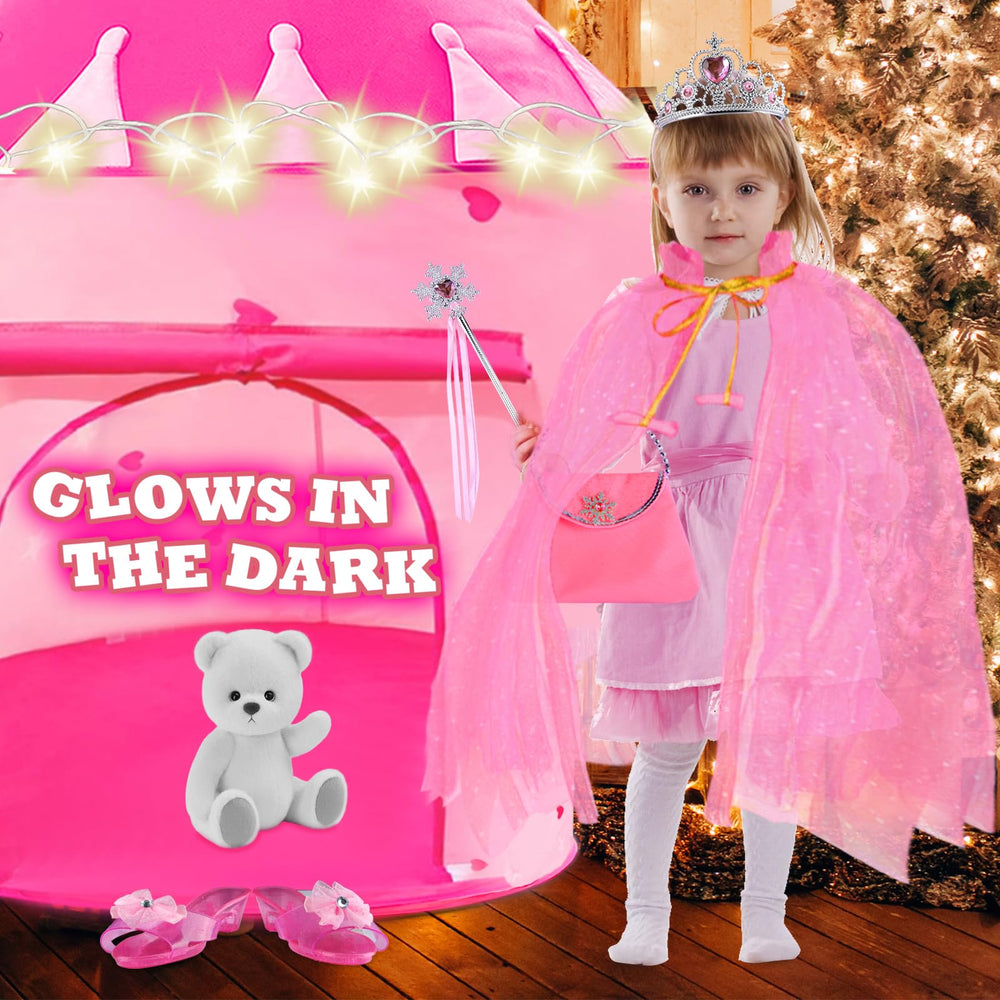 WTOR dress up cape with crown, inspiring role play and stylish pretend moments.