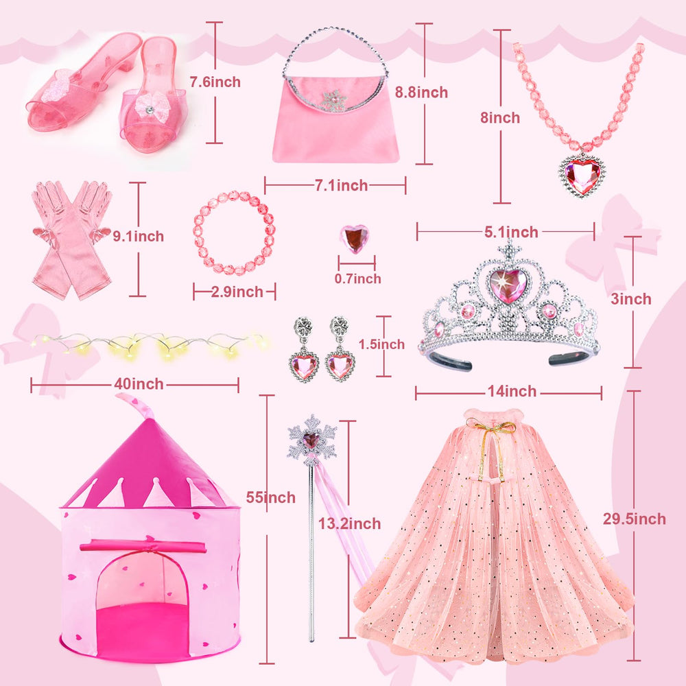 WTOR pink girl play tent, a cute portable princess hideaway for cozy play.