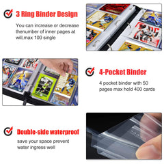WTVIDAS portable binder with wrist strap for secure transport