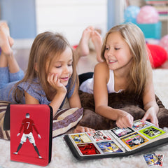 WTVIDAS 400-pocket organizer compatible with soccer cards 2025-26 for collectors