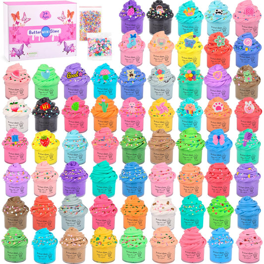 WUJYLY mini slime kit colorful colors for classroom and party use