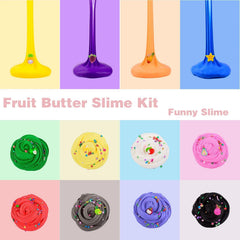 WUJYLY sprinkles pack adds texture and sparkle to slime projects.