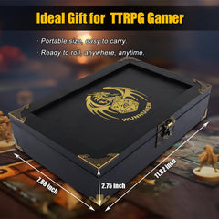 Wunhunew artisan wooden craftsmanship highlighting RPG gift idea