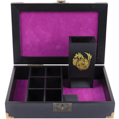 Wunhunew DND dice tray with flat lid for easy rolling on the go