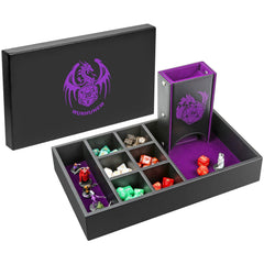 Wunhunew DND dice tray and tower assembly for easy setup.