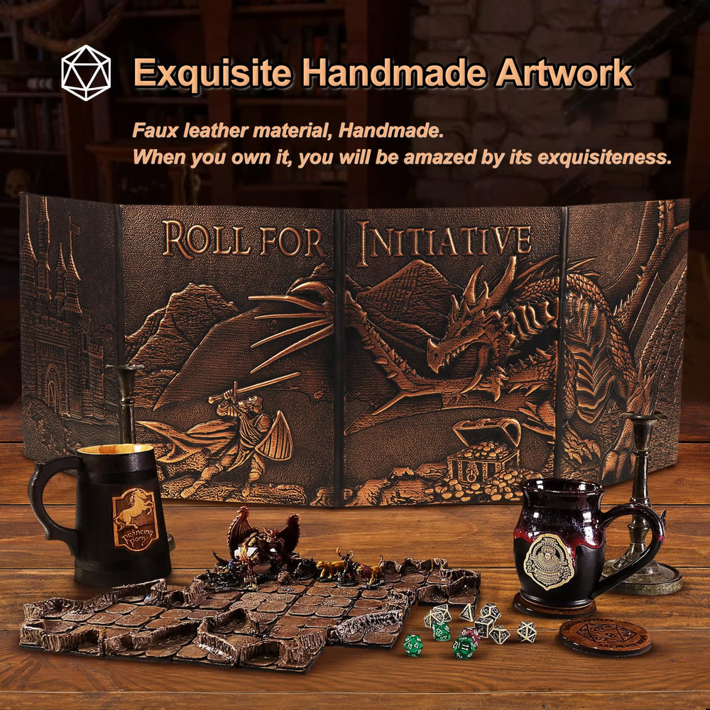 Wunhunew DND DM Screen presented as a gift for game masters