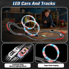 Wupuaait four cars and two controllers enable immediate multiplayer fun.