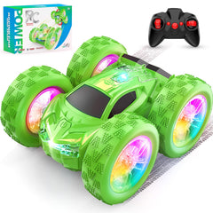 Wupuaait remote control car with two-sided design showcasing racing and monster modes for engaging play