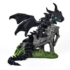 WUQIREN 3D-printed dragon assembly shows detailed craftsmanship and durable PLA.