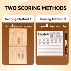 WUQIREN embedded scoring instructions offer fast reference during play