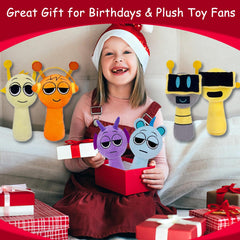 WUSIWUJIU Gift-ready Sprunki plush set for birthdays and celebrations