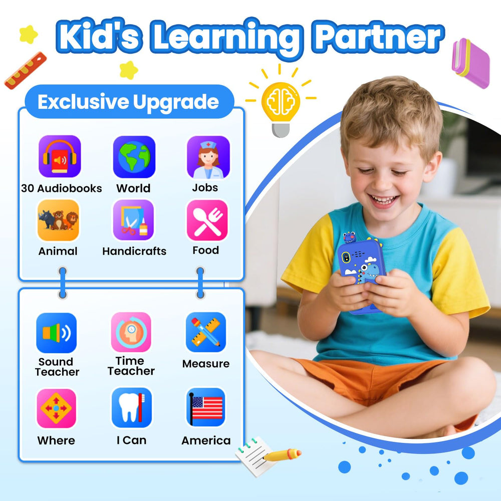 Wuszhor Kids Smart Phone storybooks and painting feature