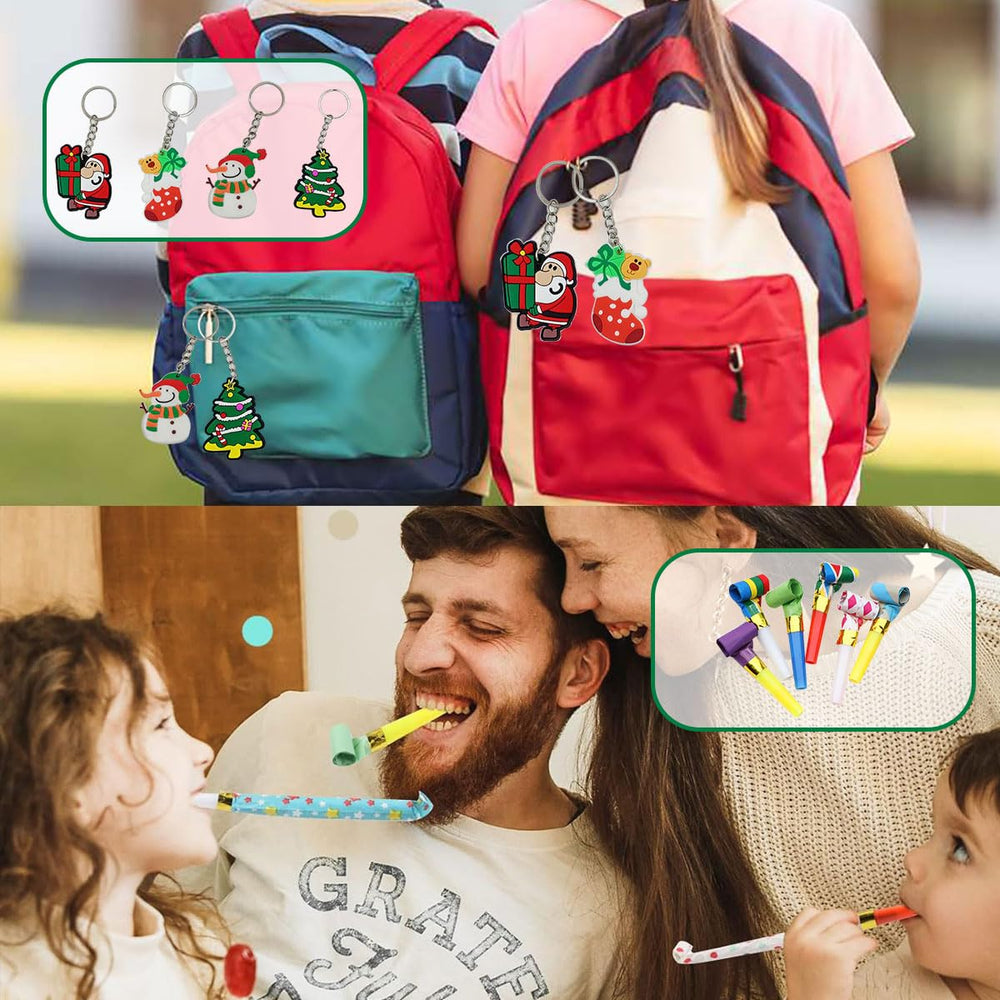 WUYEE 209PCS stamps image: cute stamps for holiday crafts.