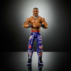 WWE Carmelo Hayes Elite accessories collection for authentic ringside setups.