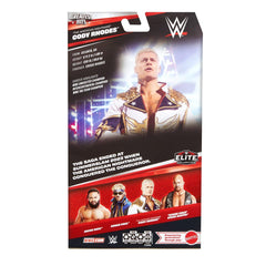 WWE Cody Rhodes Elite 9 close-up sculpt detailing facial features.