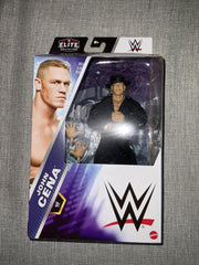 WWE John Cena retirement figure wearing signature black hat for authentic posing