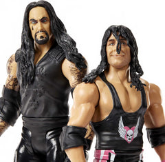 WWE Championship base and displays for elevated showpiece presentation.