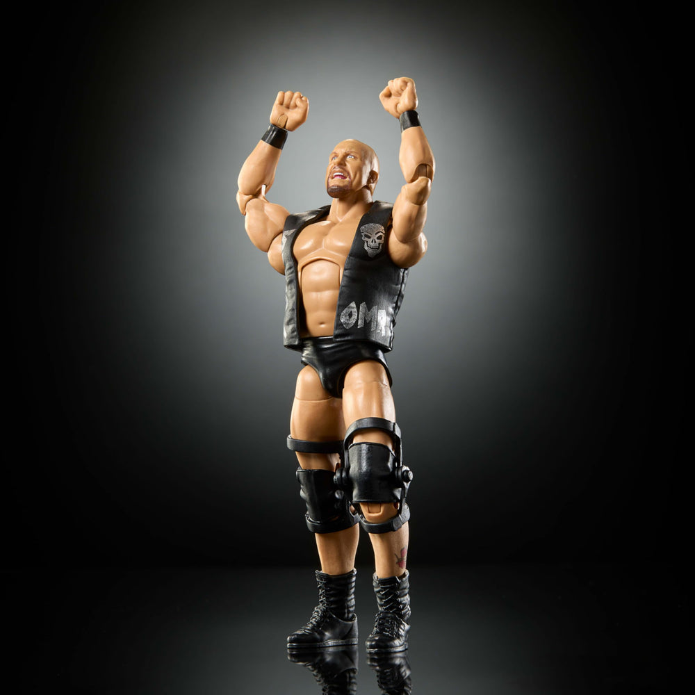 WWE Stone Cold Steve Austin Elite figure swappable hands for action