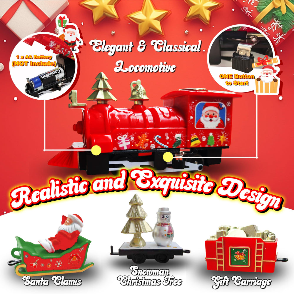 WWICILY mini classic train coach car designed for safe, durable toddler fun
