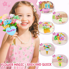 Wwzzey 28 receptacles enable vibrant color-matching bouquet creation.