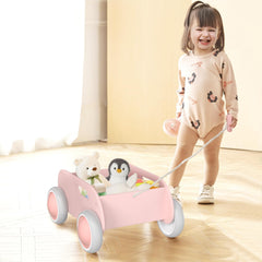 WyfKyd wooden baby walker open storage compartment for toys