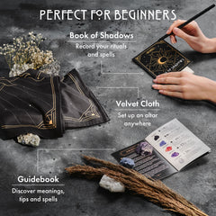 Wyspell candle set and holders for calming focus