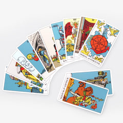 Wyspell Classic Tarot Deck back design conveys refined aesthetics for daily draws