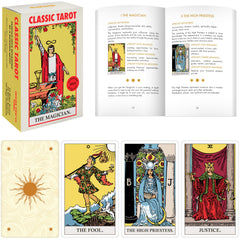 Wyspell Classic Tarot Deck front cover with premium matte finish for tactile appeal