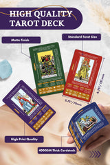 Wyspell Tarot original artwork close-up supports guided readings.