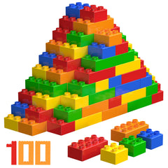 WYSWYG big building blocks assembly: kids build colorful structures to spark creativity and fine motor skills.