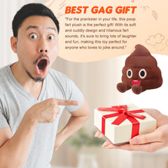 WYZOID poop plush decor piece adding whimsy to home