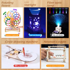 Wzzkppa Rainbow fiber optic lamp brightens the desk with interactive light effects