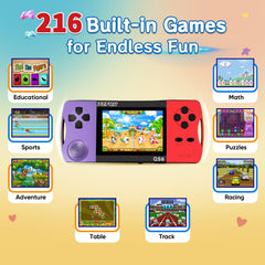 X-JOYKIDS 16Bit handheld side view showing compact form for easy grip