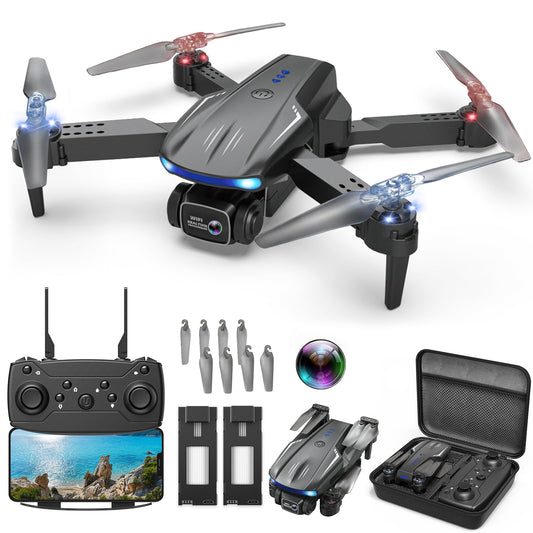 X-shop drone with 1080P camera captures sharp aerial views for social sharing.