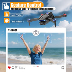 X-shop drone one key takeoff and landing simplifies first flights.