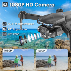 X-shop foldable drone offering FPV live video for real-time flight sharing.