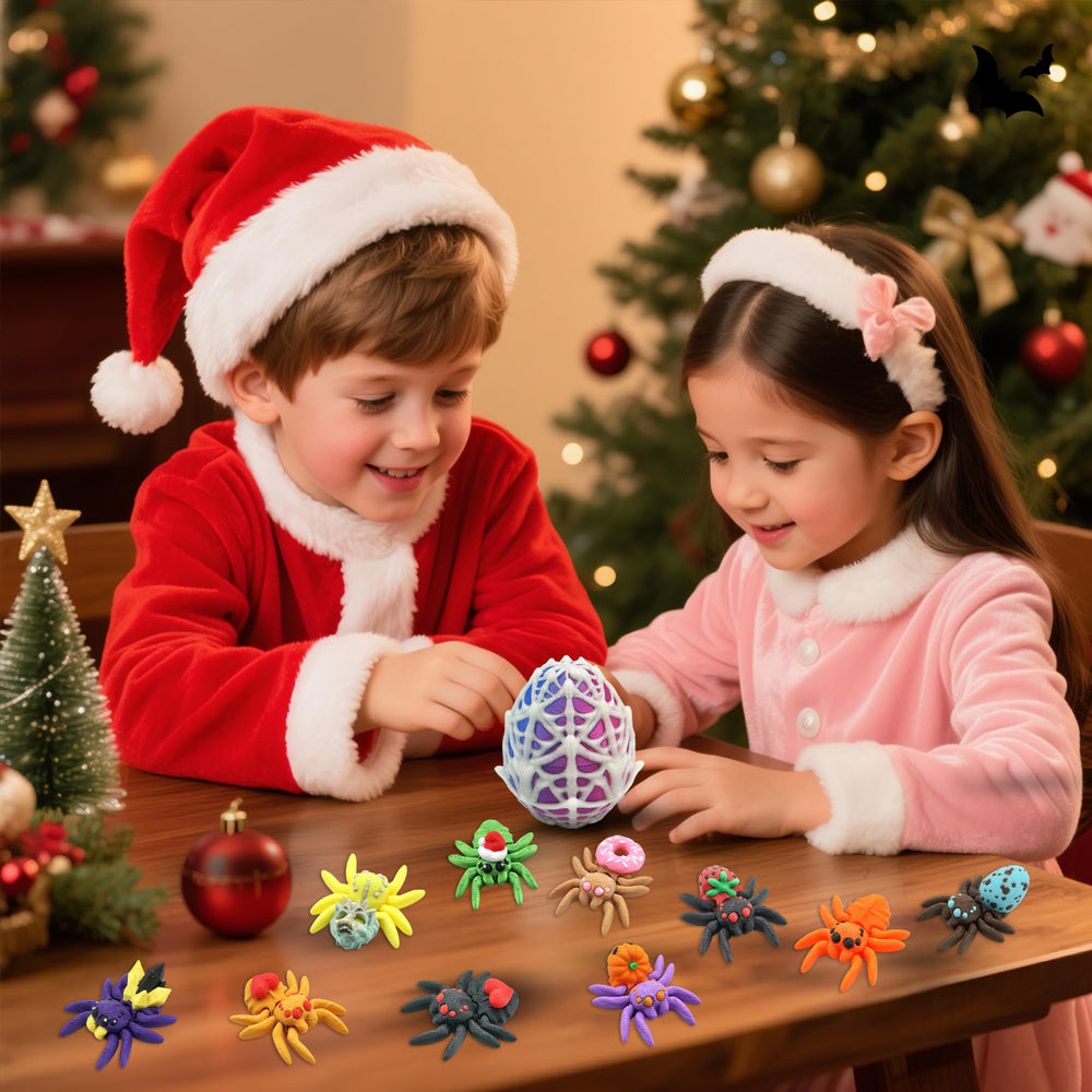 XAKNXGU creative gift set with ten spiders for imaginative gifting