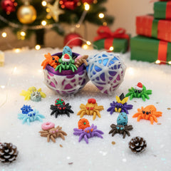 XAKNXGU twist-open spider egg invites interactive exploration