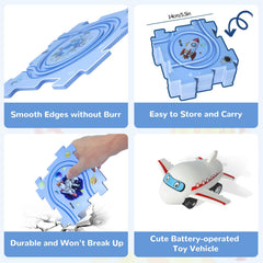 XAZASTOV toddler education toy supports early learning through building and routing.