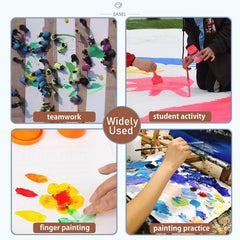 XDONEF kid-friendly art station supports screen-free creativity at home.