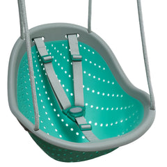 XDP Recreation child swing seat assembly-ready view showing quick tool-free setup