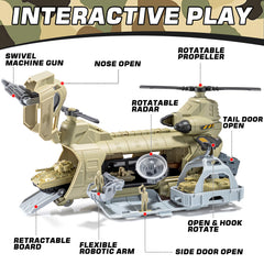 XDUOYJOY army men action figures pack encourages cooperative play and storytelling
