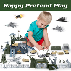 XDUOYJOY Military Base Toy army figures promote storytelling and role-play