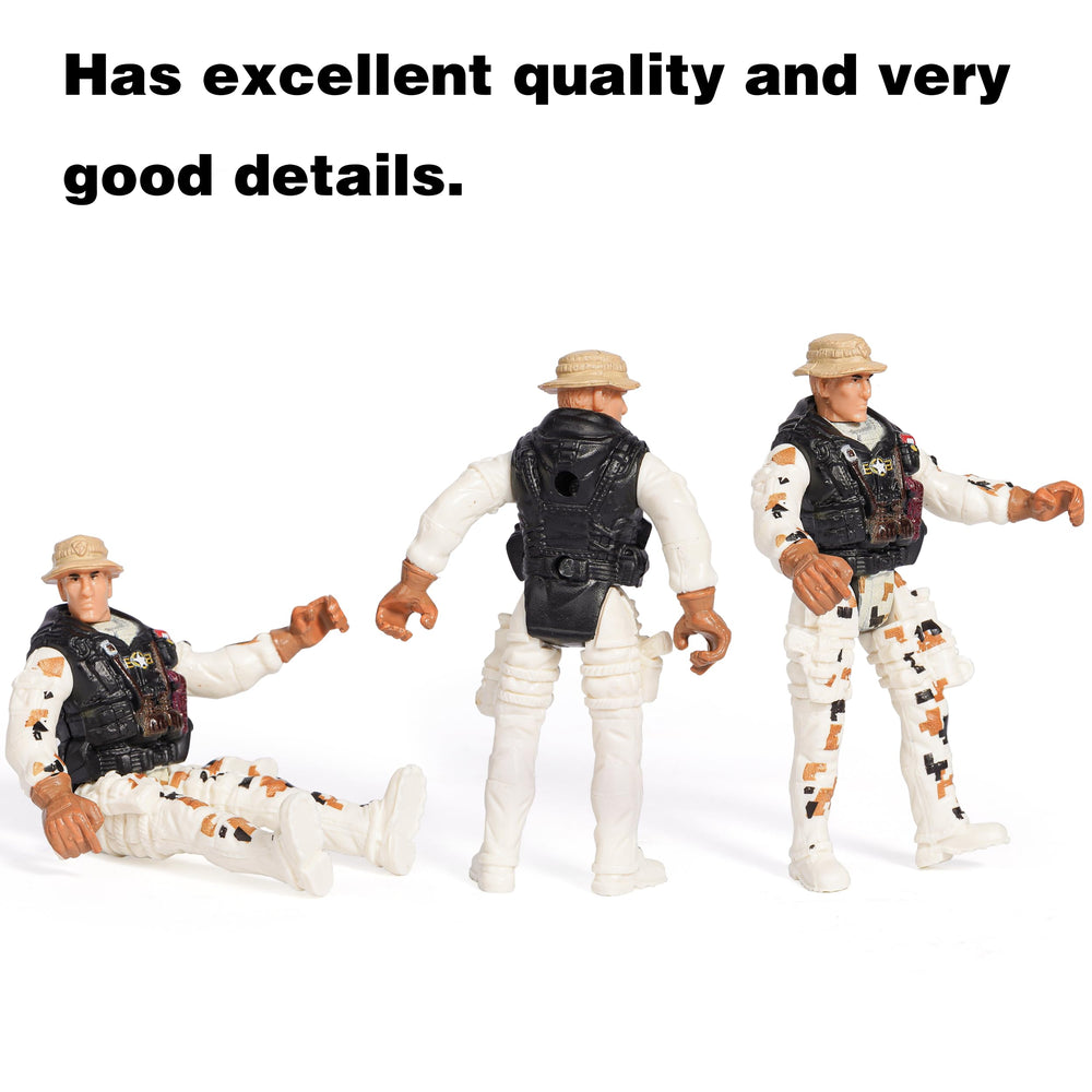 XDUOYJOY military toys enable engaging battle scene storytelling.